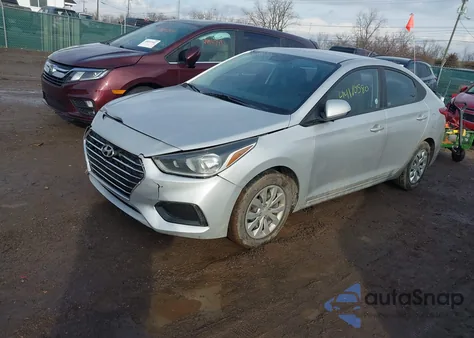 2020 Hyundai Accent Se z USA, uszkodzony, nr VIN 3KPC24A67LE101839